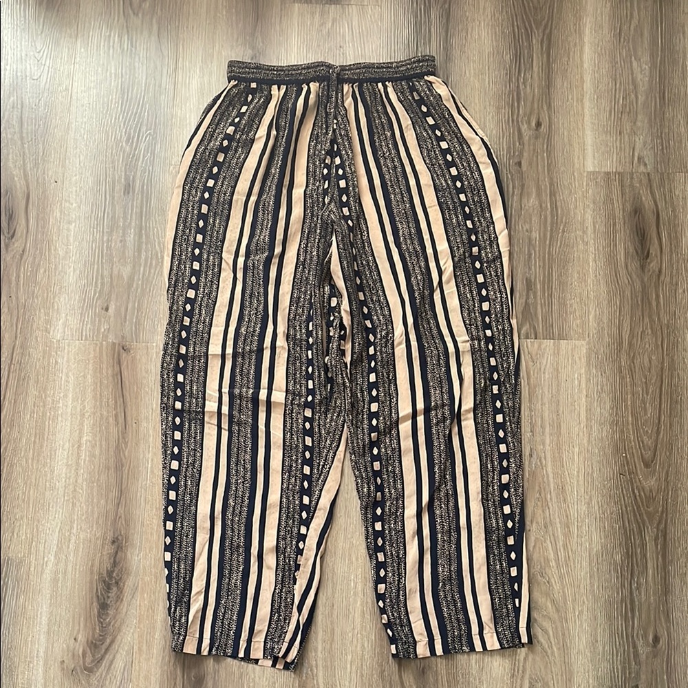 Vintage 100% silk pants